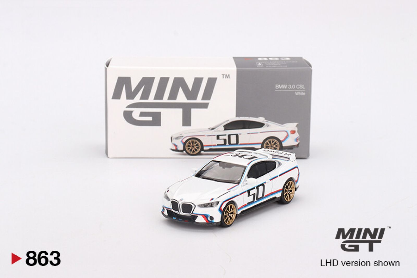 Bmw 3.0 CSL 1:64 Ölçek