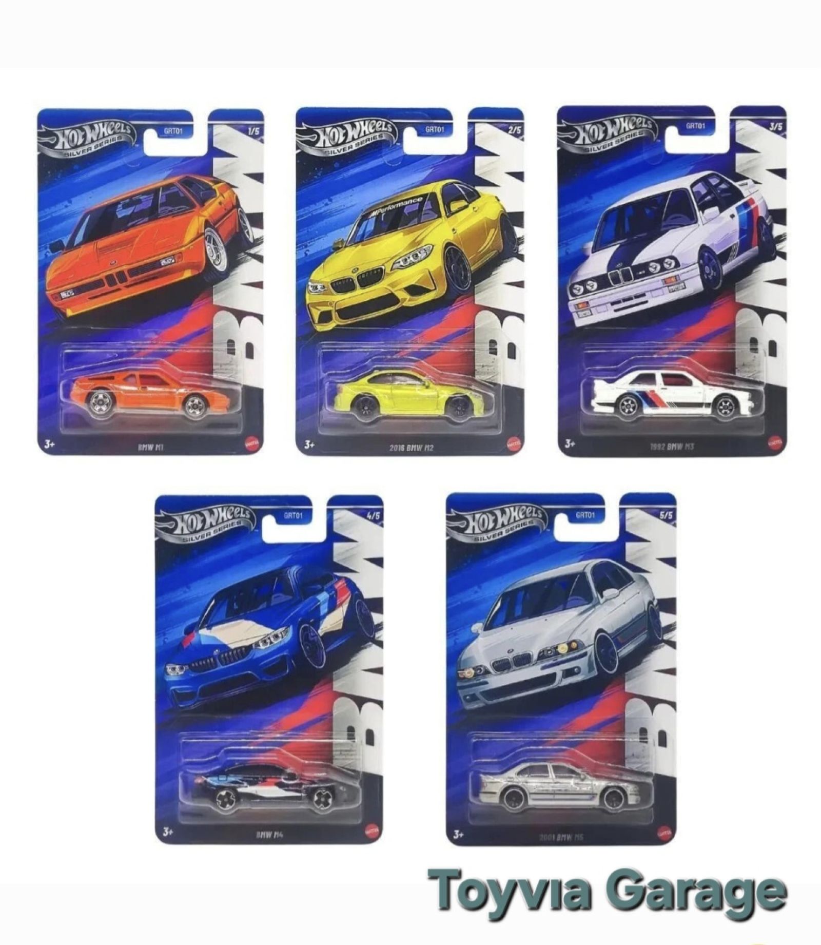BMW M1/M2/M3/M4/M5 5'li Paket