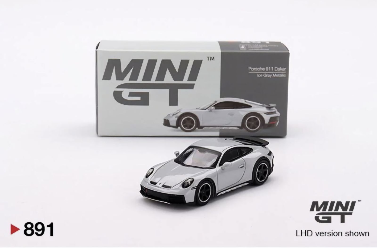 Porsche 911 Dakar Ice Gray Metallıc 891
